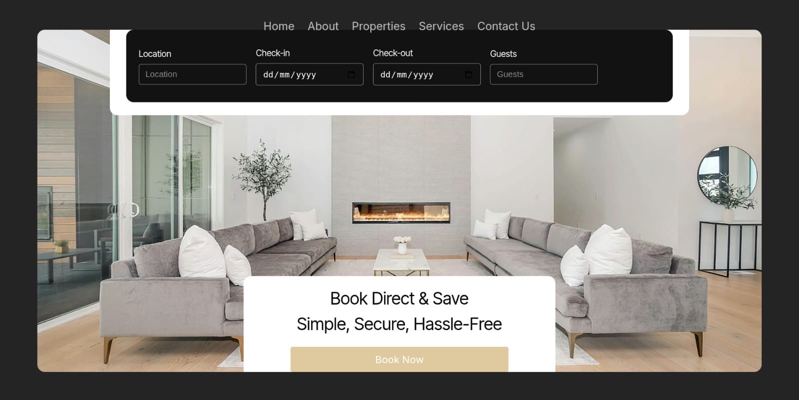 QuadPacific Interface Screenshot 1