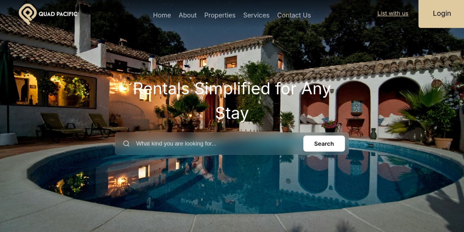 QuadPacific Interface Screenshot 4