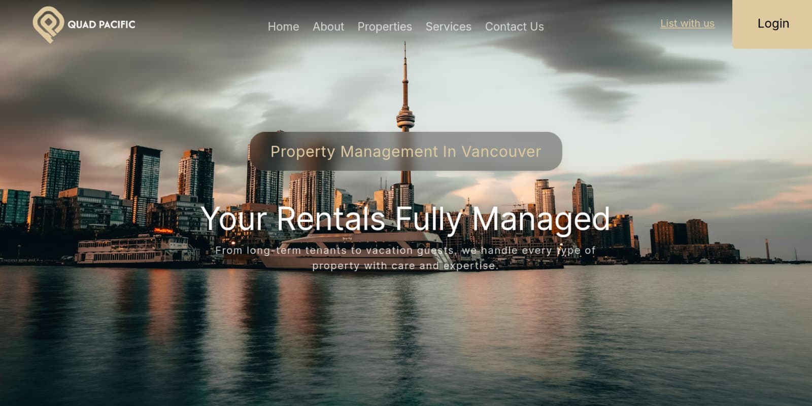 QuadPacific Interface Screenshot 7