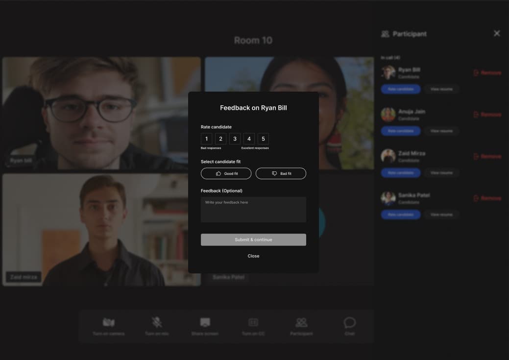 Bulk Hiring Connectify Interface 6